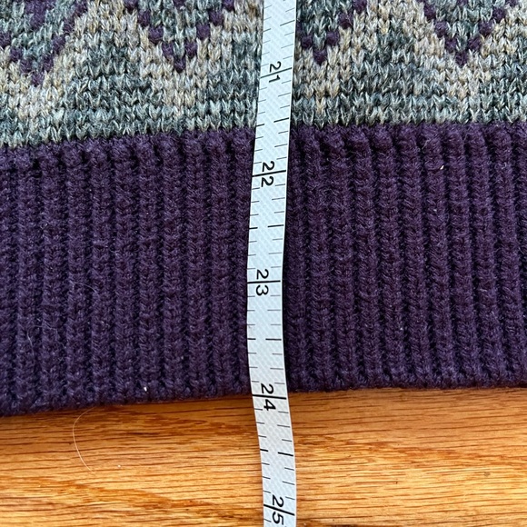 Vintage Tip Top Tailors Sweater / Large / 90s / Purple - Picture 6 of 6